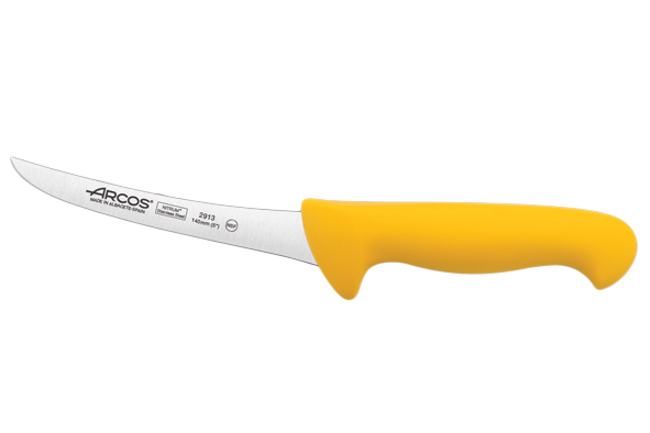 Arcos - Couteau à désosser courbé 14 cm - jaune